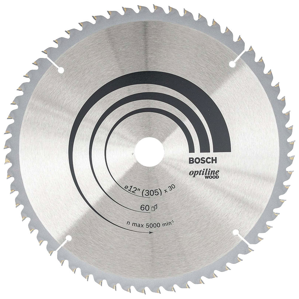 Disco de Serra Circular Optiline Wood 305x30mm 60 Dentes Bosch 76369_0